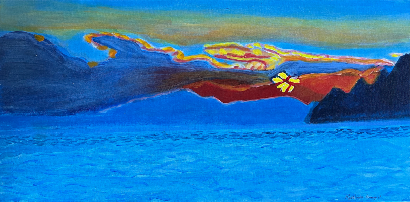 Cinque Terre by artist Rosalinda Peña